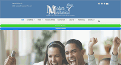 Desktop Screenshot of modernmechhvac.com